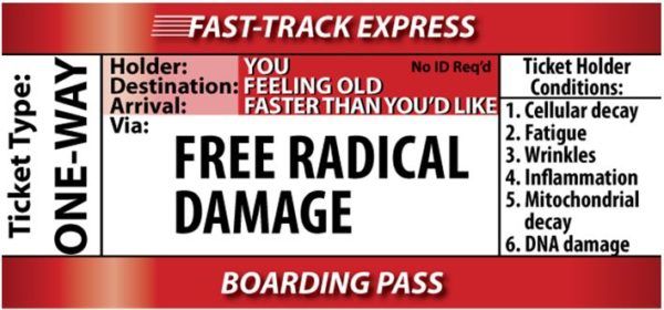 Free Radical Damage - Fast Track to Aging